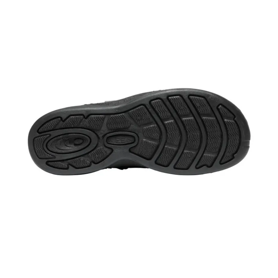 Men KEEN Sandals<Men'S Drift Creek Two-Strap Sandal | Black/Steel Grey