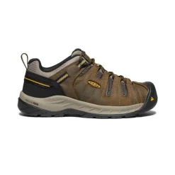 Men KEEN Work Boots & Shoes<Men'S Flint Ii (Soft Toe) | Cascade Brown/Golden Rod