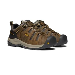 Men KEEN Work Boots & Shoes<Men'S Flint Ii (Soft Toe) | Cascade Brown/Golden Rod