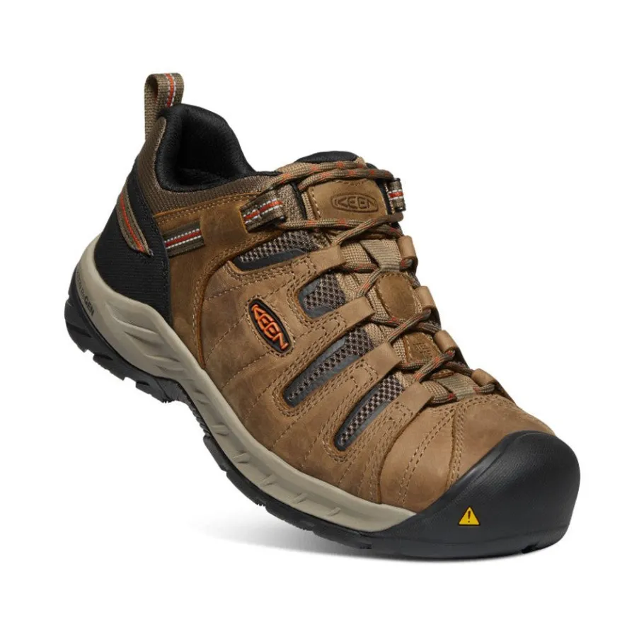 Men KEEN Work Boots & Shoes<Men'S Flint Ii (Steel Toe) | Shitake/Rust
