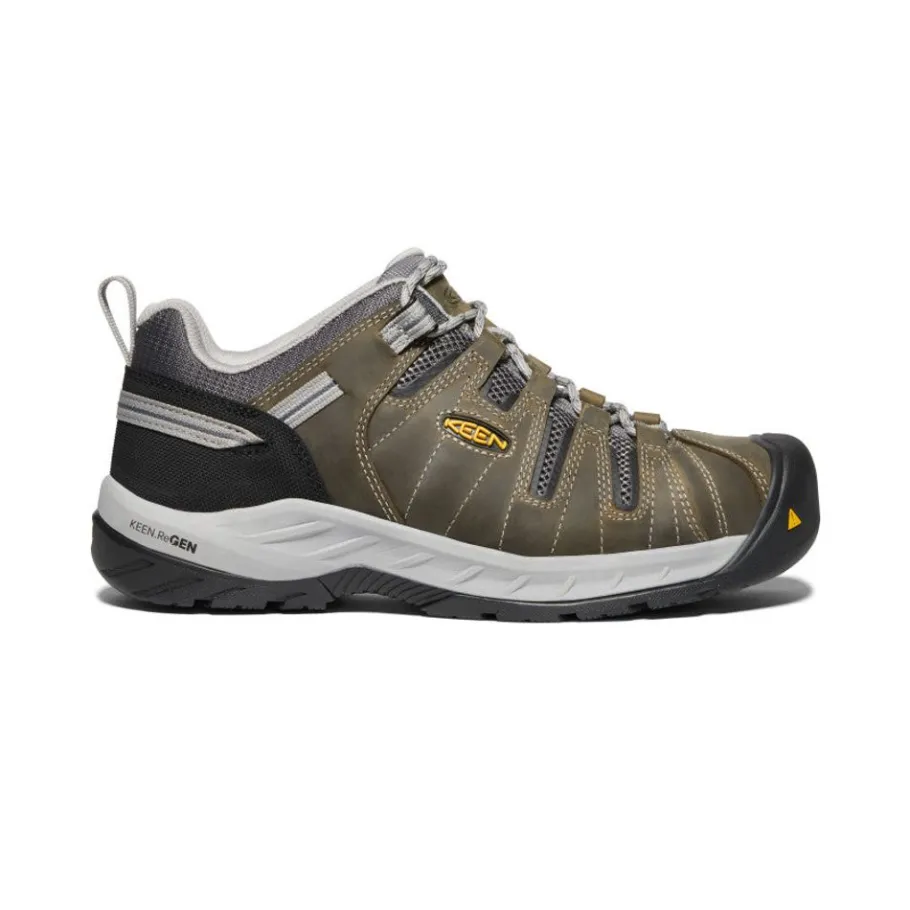 Men KEEN Work Boots & Shoes<Men'S Flint Ii (Steel Toe) | Gargoyle/Paloma