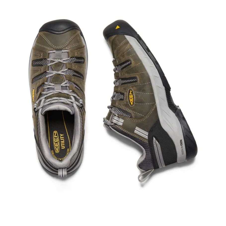Men KEEN Work Boots & Shoes<Men'S Flint Ii (Steel Toe) | Gargoyle/Paloma