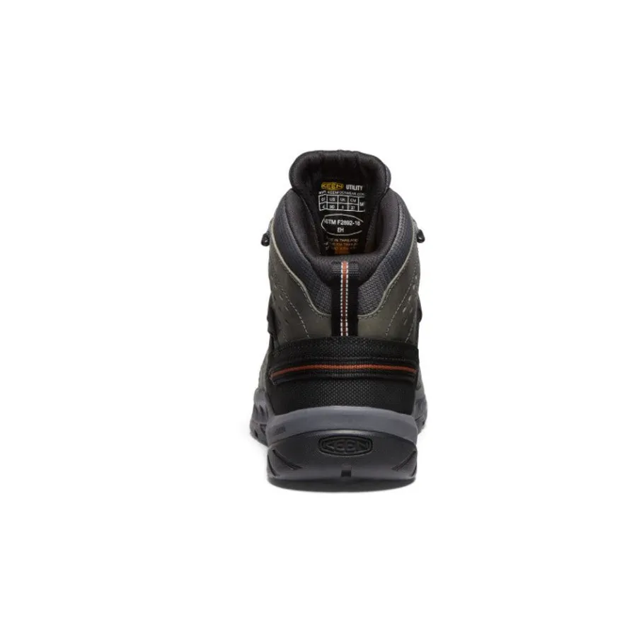 Men KEEN Work Boots & Shoes<Men'S Flint Ii Waterproof Mid (Soft Toe) | Steel Grey/Tortoise Shell