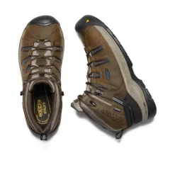 Men KEEN Work Boots & Shoes<Men'S Flint Ii Waterproof Boot (Steel Toe) | Cascade Brown/Orion Blue