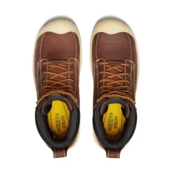 Men KEEN Work Boots & Shoes<Men'S Fort Wayne 6" Waterproof (Carbon-Fiber Toe) | Tortoise Shell/Gum