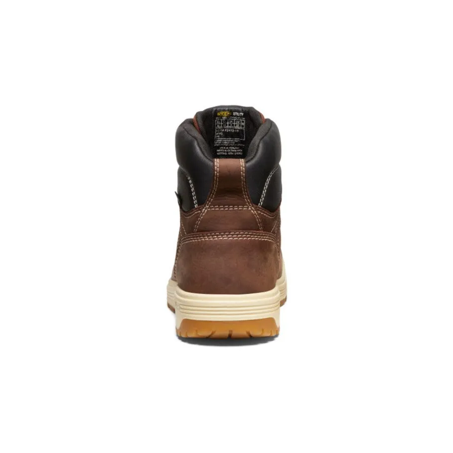 Men KEEN Work Boots & Shoes<Men'S Fort Wayne 6" Waterproof (Carbon-Fiber Toe) | Tortoise Shell/Gum