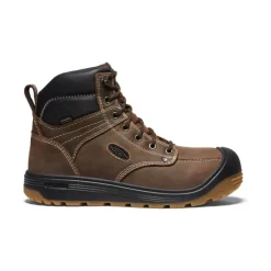 Men KEEN Work Boots & Shoes<Men'S Fort Wayne 6" Waterproof (Soft Toe) | Dark Earth/Gum