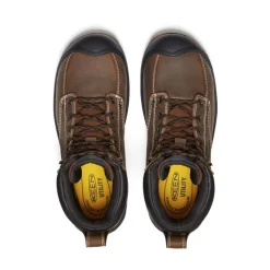 Men KEEN Work Boots & Shoes<Men'S Fort Wayne 6" Waterproof (Soft Toe) | Dark Earth/Gum