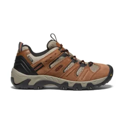 Men KEEN Shoes<Men'S Headout Waterproof Hiking Shoe | Bison/Fossil Orange