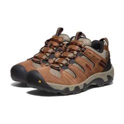 Men KEEN Shoes<Men'S Headout Waterproof Hiking Shoe | Bison/Fossil Orange
