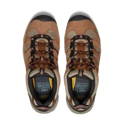 Men KEEN Shoes<Men'S Headout Waterproof Hiking Shoe | Bison/Fossil Orange