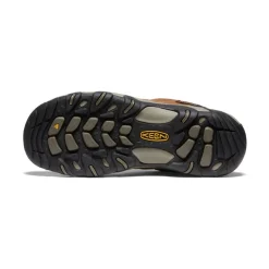 Men KEEN Shoes<Men'S Headout Waterproof Hiking Shoe | Bison/Fossil Orange