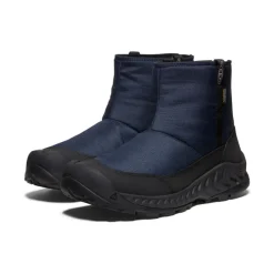 Men KEEN Boots<Men'S Hood Nxis Waterproof Winter Pull-On | Sky Captain/Black