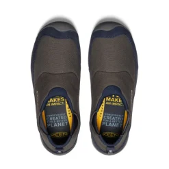 Men KEEN Slip-Ons<Men'S Hoodcamp Slip-On | Black Olive/Sky Captain
