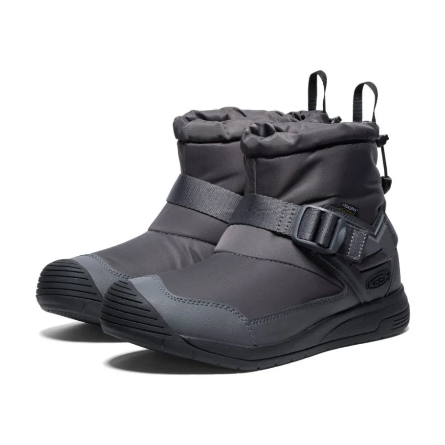 Men KEEN Boots<Men'S Hoodromeo Waterproof Slip-On Boot | Magnet/Black