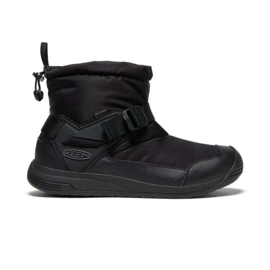 Men KEEN Boots<Men'S Hoodromeo Waterproof Slip-On Boot | Black/Black