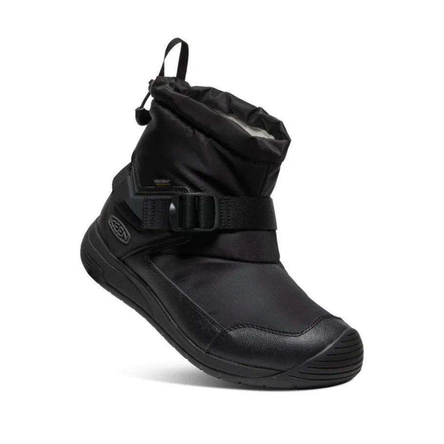 Men KEEN Boots<Men'S Hoodromeo Waterproof Slip-On Boot | Black/Black