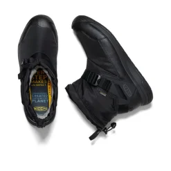 Men KEEN Boots<Men'S Hoodromeo Waterproof Slip-On Boot | Black/Black