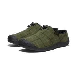 Men KEEN Slip-Ons<Men'S Howser Iii Slide | Dark Olive Plaid