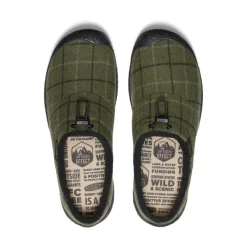 Men KEEN Slip-Ons<Men'S Howser Iii Slide | Dark Olive Plaid