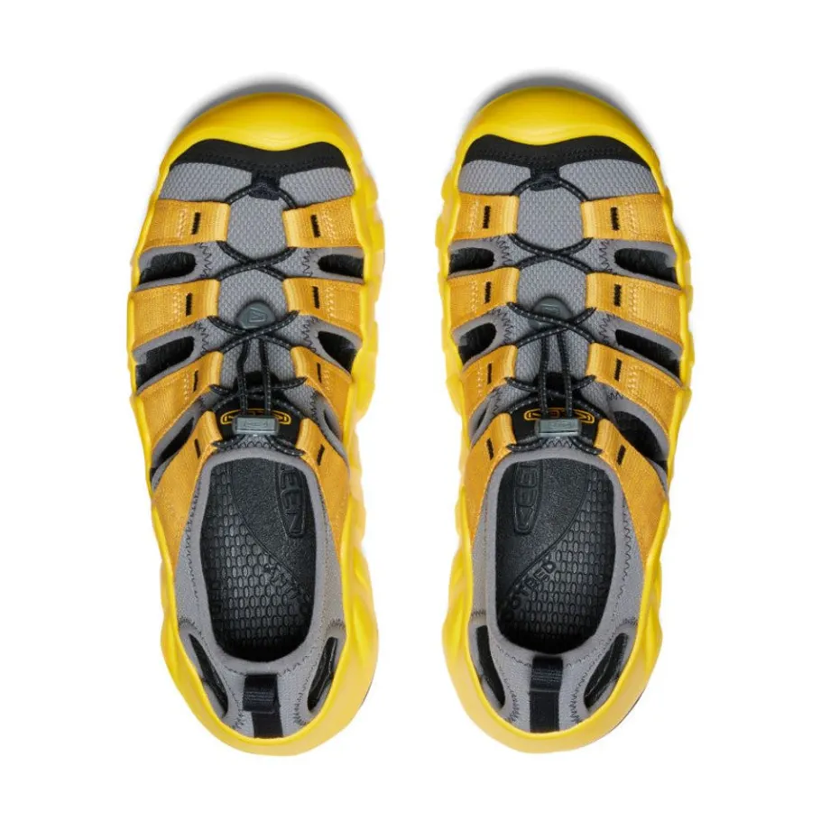 Men KEEN Sandals<Men'S Hyperport H2 Sandal | Yellow/Black