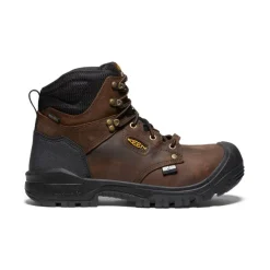 Men KEEN Work Boots & Shoes<Men'S Independence 6" Insulated Waterproof Boot (Carbon Fiber Toe) | Dark Earth/Black