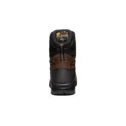 Men KEEN Work Boots & Shoes<Men'S Independence 8" Insulated Waterproof Boot (Carbon Fiber Toe) | Dark Earth/Black