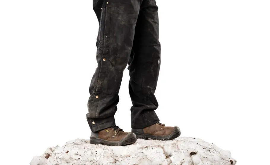 Men KEEN Work Boots & Shoes<Men'S Independence 8" Insulated Waterproof Boot (Carbon Fiber Toe) | Dark Earth/Black