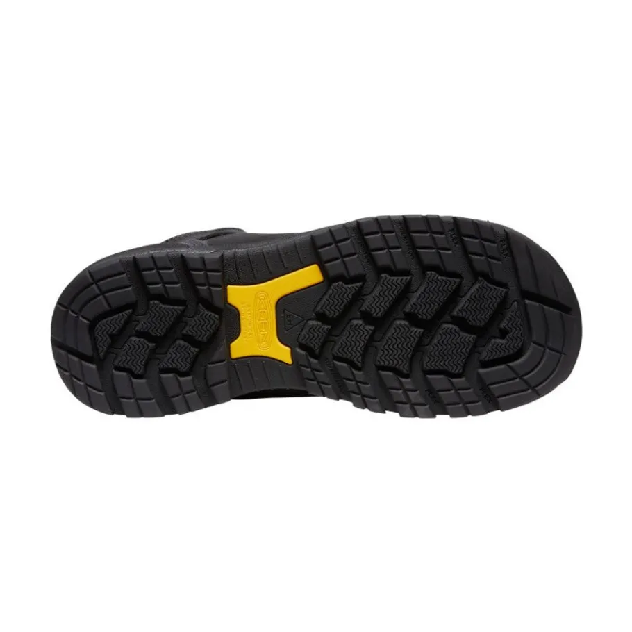 Men KEEN Work Boots & Shoes<Men'S Independence 6" Waterproof Boot (Carbon Fiber Toe) | Black/Black