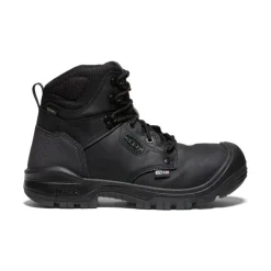 Men KEEN Work Boots & Shoes<Men'S Independence 6" Waterproof Boot (Soft Toe) | Black/Black
