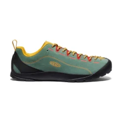 Men KEEN Shoes<Men'S Jasper Suede Sneakers | Dark Forest/Golden Yellow