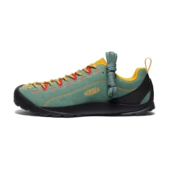 Men KEEN Shoes<Men'S Jasper Suede Sneakers | Dark Forest/Golden Yellow