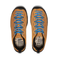 Men KEEN Shoes<Men'S Jasper Suede Sneakers | Cathay Spice/Orion Blue