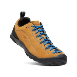 Men KEEN Shoes<Men'S Jasper Suede Sneakers | Cathay Spice/Orion Blue