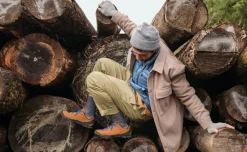 Men KEEN Shoes<Men'S Jasper Suede Sneakers | Cathay Spice/Orion Blue