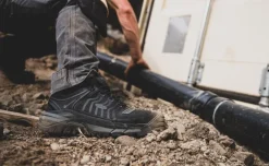 Men KEEN Work Boots & Shoes<Men'S Kansas City (Carbon-Fiber Toe) | Black/Gun Metal