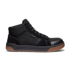 Men KEEN Work Boots & Shoes<Men'S Kenton Mid Work Shoe (Carbon-Fiber Toe) | Black/Gum