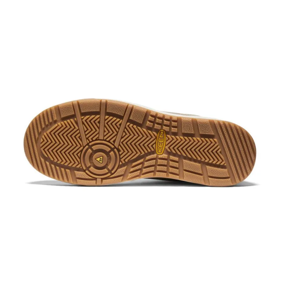 Men KEEN Work Boots & Shoes<Men'S Kenton Mid Work Shoe (Carbon-Fiber Toe) | Brindle/Gum