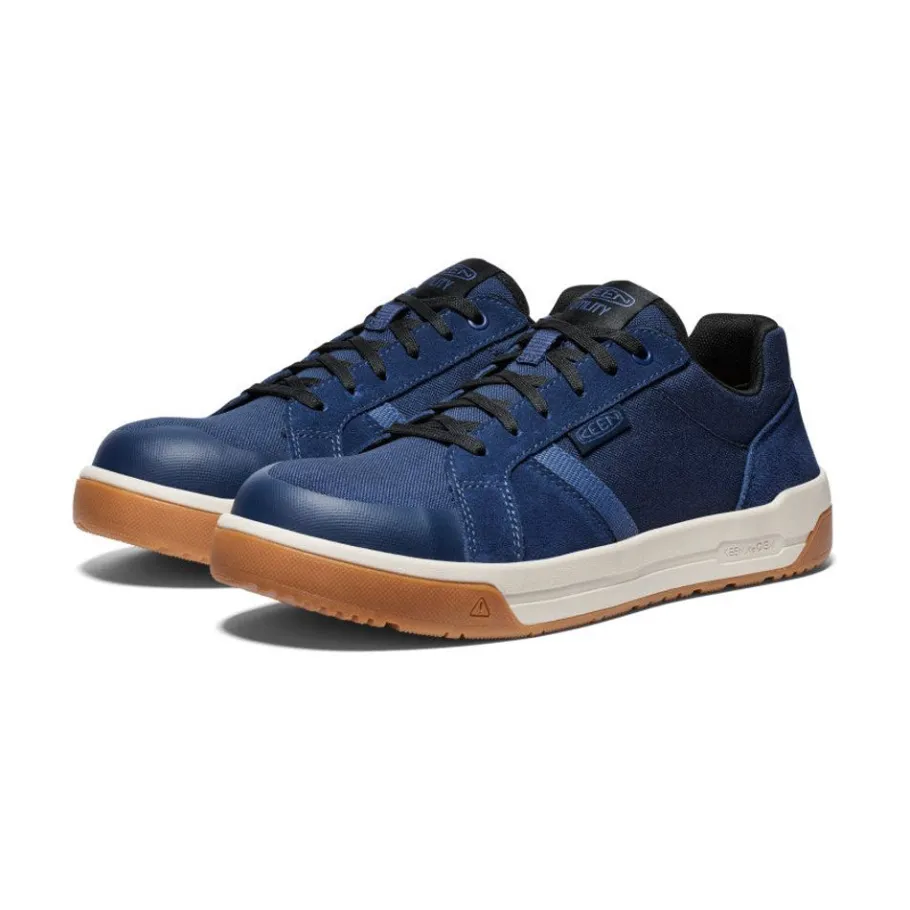 Men KEEN Work Boots & Shoes<Men'S Kenton Work Shoe (Carbon-Fiber Toe) | Naval Academy/Gum