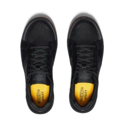 Men KEEN Work Boots & Shoes<Men'S Kenton Work Shoe (Carbon-Fiber Toe) | Black/Gum