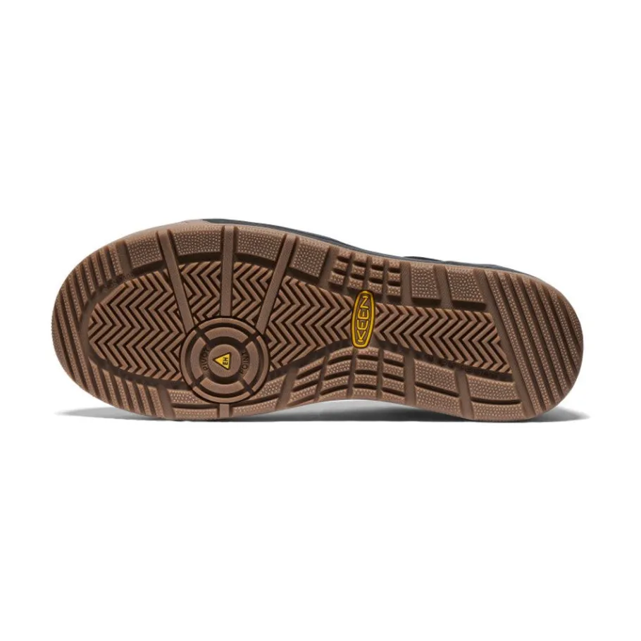 Men KEEN Work Boots & Shoes<Men'S Kenton Work Shoe (Carbon-Fiber Toe) | Black/Gum