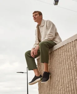 Men KEEN Slip-Ons<Men'S Knx Leather Sneaker | Star White/Star White