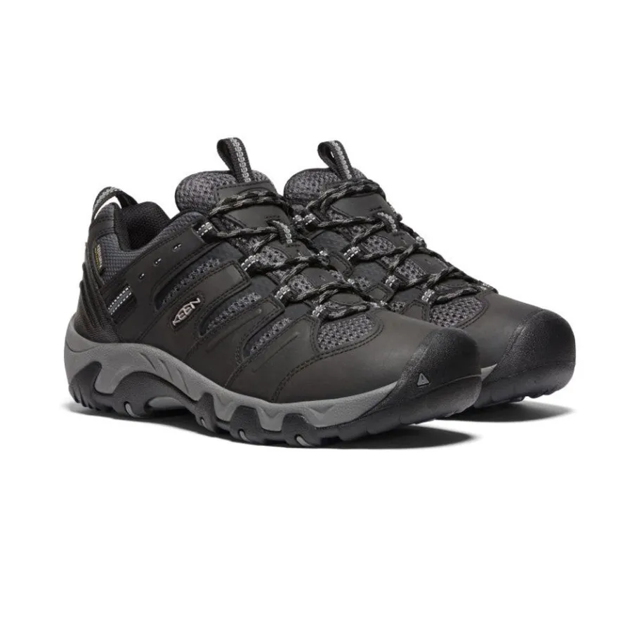 Men KEEN Shoes<Men'S Koven Waterproof Hiking Shoe | Black/Drizzle