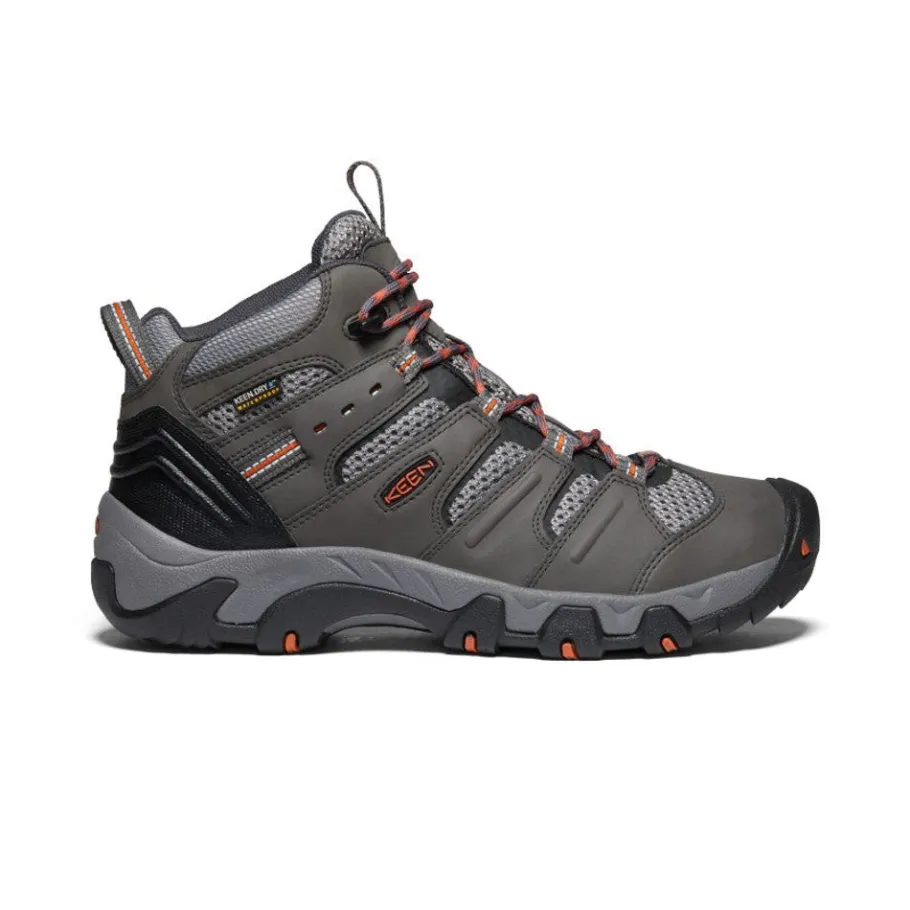 Men KEEN Boots<Men'S Koven Waterproof Hiking Boot | Magnet/Fired Brick