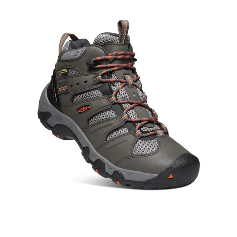 Men KEEN Boots<Men'S Koven Waterproof Hiking Boot | Magnet/Fired Brick