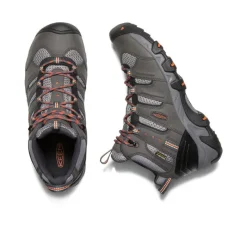 Men KEEN Boots<Men'S Koven Waterproof Hiking Boot | Magnet/Fired Brick