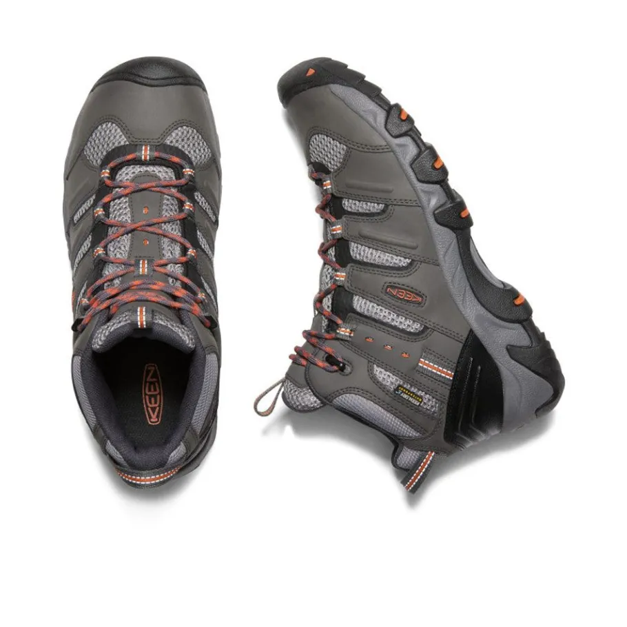 Men KEEN Boots<Men'S Koven Waterproof Hiking Boot | Magnet/Fired Brick