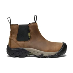 Men KEEN Work Boots & Shoes<Men'S Lansing Chelsea (Steel Toe) | Dark Earth/Black