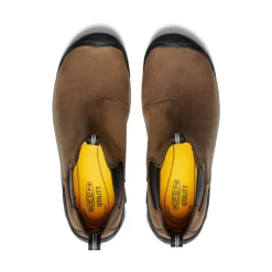 Men KEEN Work Boots & Shoes<Men'S Lansing Chelsea (Steel Toe) | Dark Earth/Black