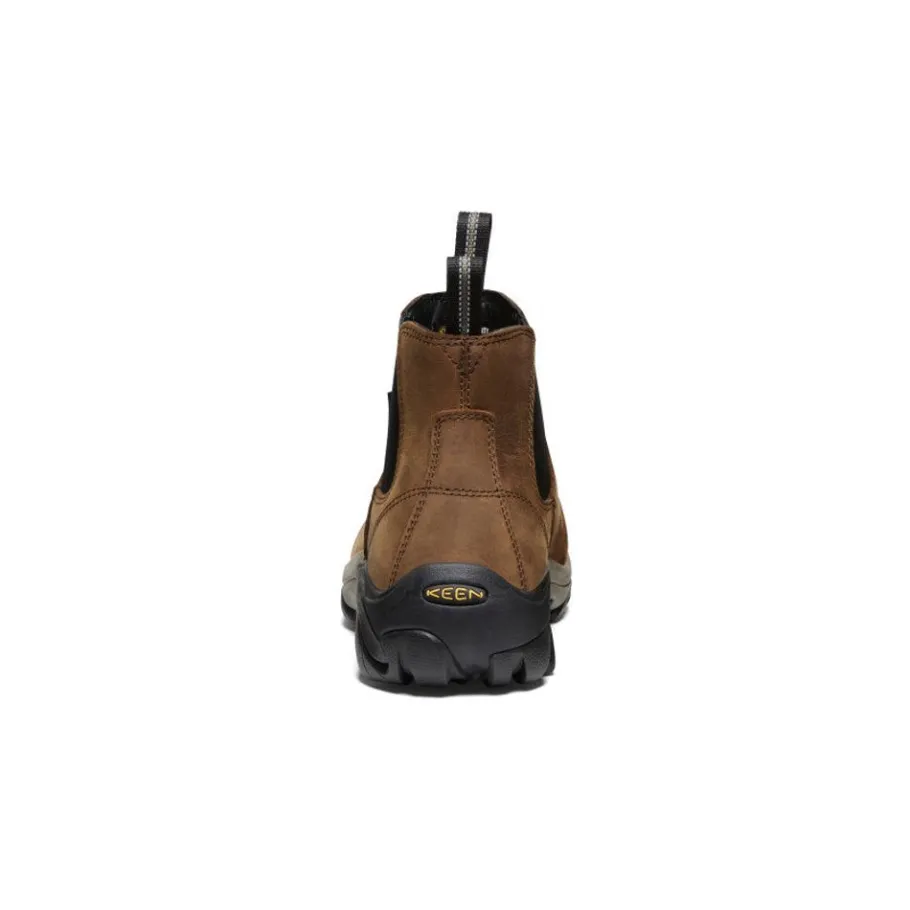 Men KEEN Work Boots & Shoes<Men'S Lansing Chelsea (Steel Toe) | Dark Earth/Black